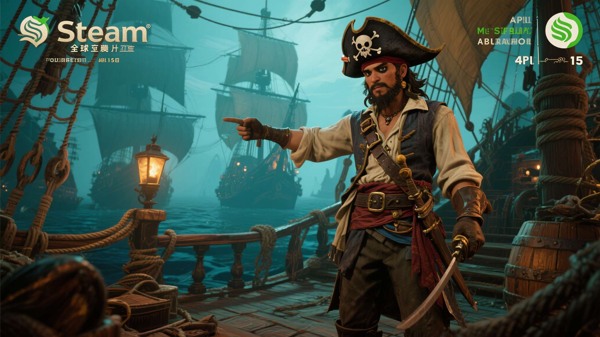 海盗题材动作冒险游戏《深渊之印》(Mark of the Deep)全新付费 DLC《诅咒试炼》将于4 月 15 日在Steam平台全球上线 海盗题材动作冒险游戏《深渊之印》(Mark of the Deep)全新付费 DLC《诅咒试炼》将于4 月 15 日在Steam平台全球上线