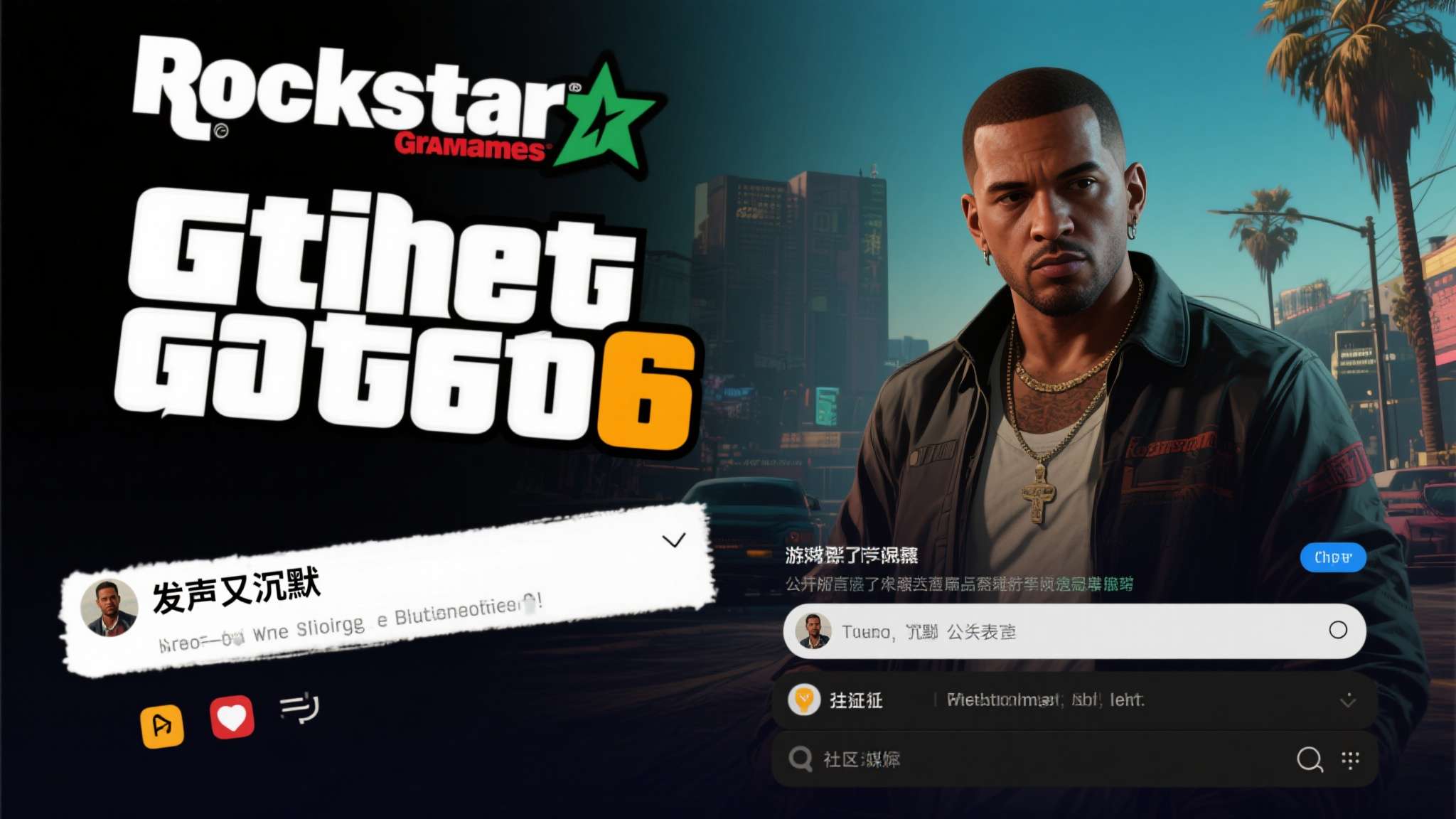 R星员工就《GTA6》泄密发声! 事后删除言论注销账号 R星员工就《GTA6》泄密发声! 事后删除言论注销账号